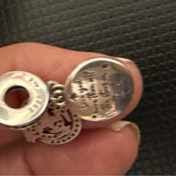 Silver Starry Night Charm - Picture 4 of 4